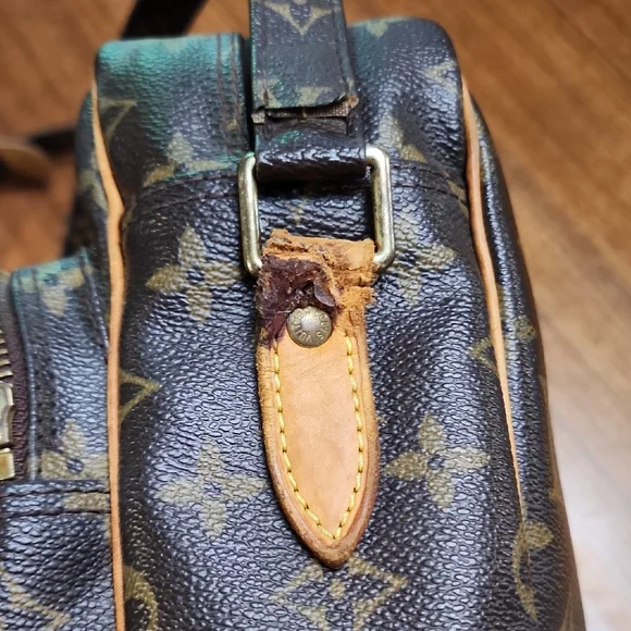 Louis Vuitton Brown Nile Monogram Crossbody Bag - Picture 14 of 14